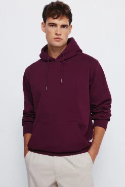 Hombre Springfield Sudaderas>Sudadera capucha básica