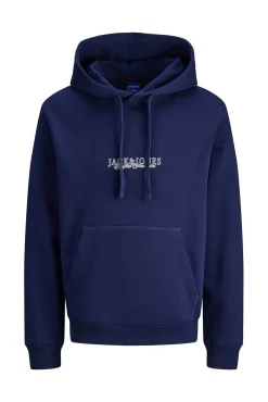 Hombre Jack & Jones Sudaderas>Sudadera capucha logo