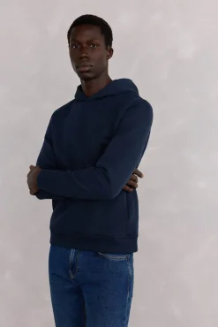 Hombre Pedro del Hierro Sudaderas>Sudadera capucha logo bordado