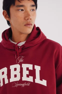 Hombre Springfield Sudaderas>Sudadera capucha Rbel