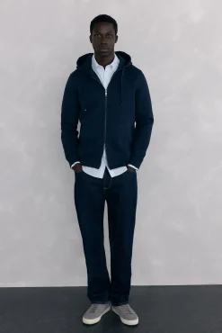 Hombre Pedro del Hierro Sudaderas>Sudadera con capucha tejido técnico