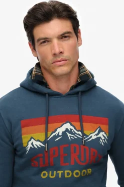 Hombre Superdry Sudaderas>Sudadera cordón ajuste