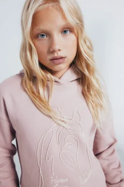 Niños Springfield Kids Camisetas|Sudaderas>Sudadera cordón caballo niña