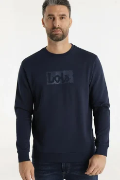 Hombre Lois Sudaderas>Sudadera Cuello Caja