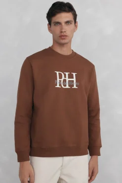 Hombre Pedro del Hierro Sudaderas>Sudadera cuello caja big logo