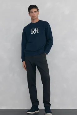 Hombre Pedro del Hierro Sudaderas>Sudadera cuello caja big logo