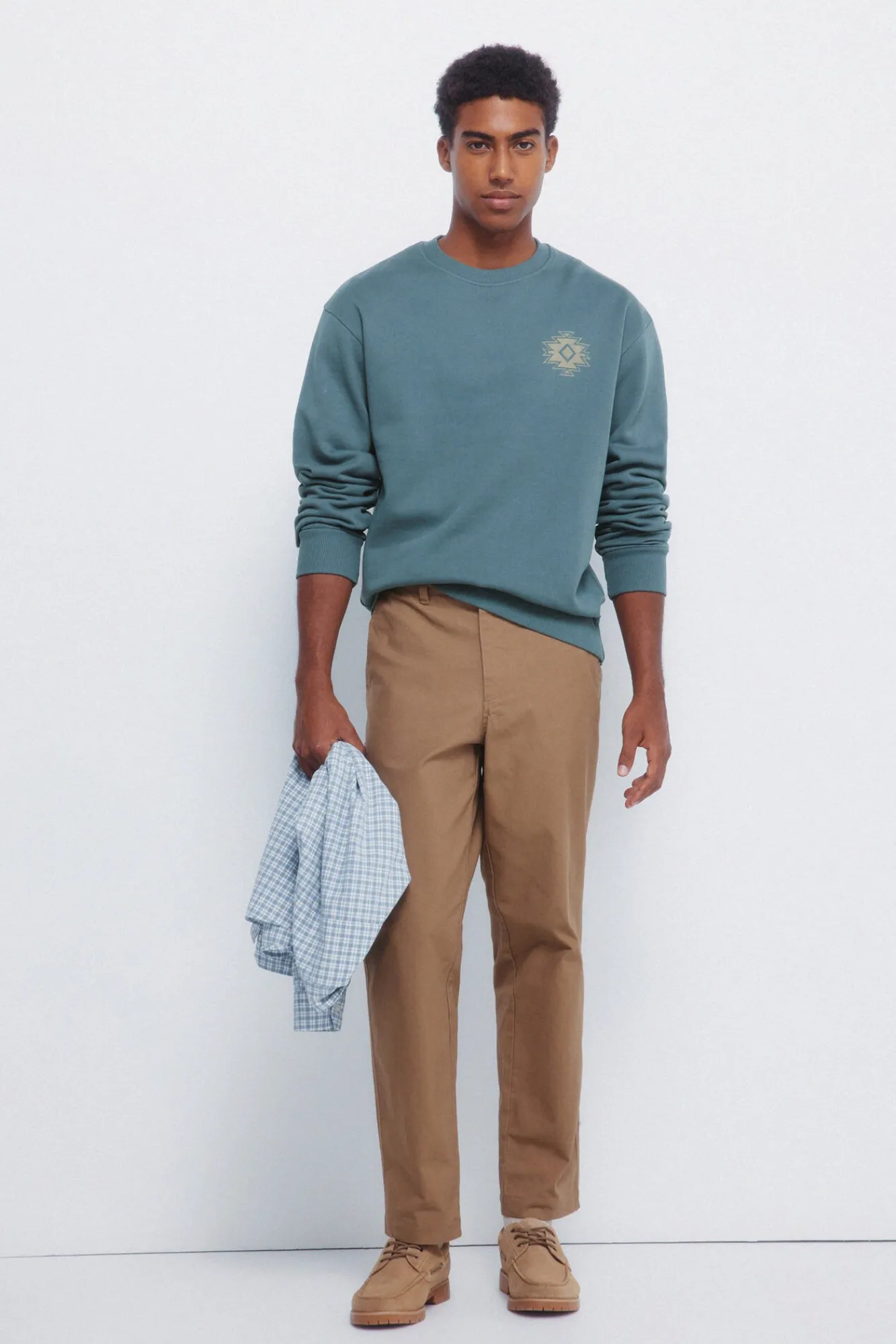 Hombre Springfield Sudaderas>Sudadera cuello caja legend