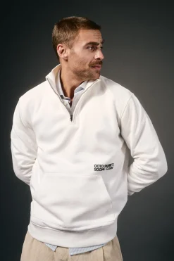 Hombre OOTO Sudaderas>Sudadera cuello cremallera