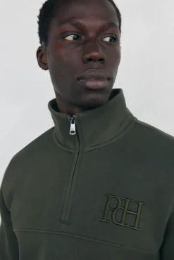 Hombre Pedro del Hierro Sudaderas>Sudadera cuello cremallera tejido técnico