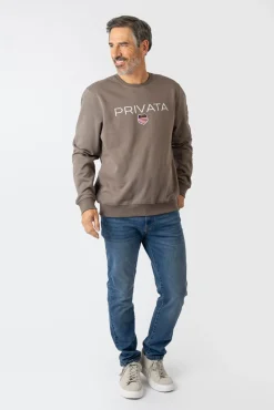 Hombre Privata Sudaderas>Sudadera cuello redondo