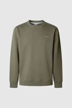 Hombre Pepe Jeans Sudaderas|Jerséis>Sudadera Cuello Redondo Con Logo