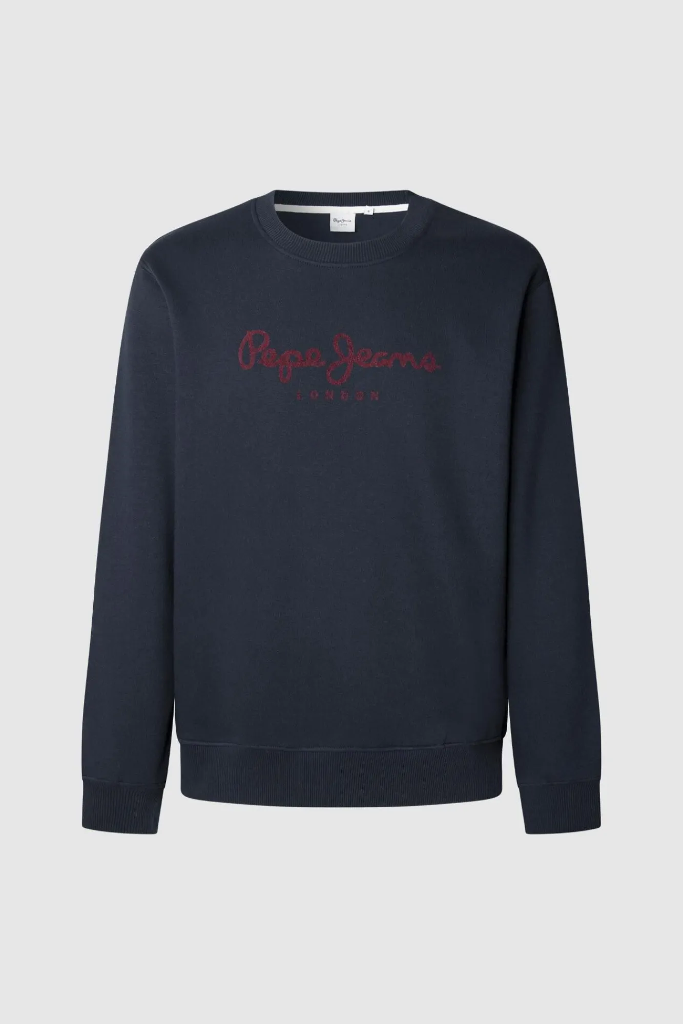 Hombre Pepe Jeans Sudaderas|Jerséis>Sudadera Cuello Redondo Con Logo