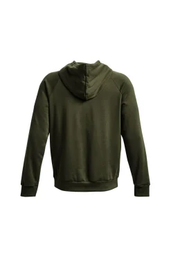 Hombre Under Armour Sudaderas>Sudadera de algodón con capucha de hombre