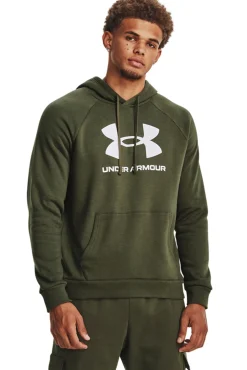 Hombre Under Armour Sudaderas>Sudadera de algodón de hombre