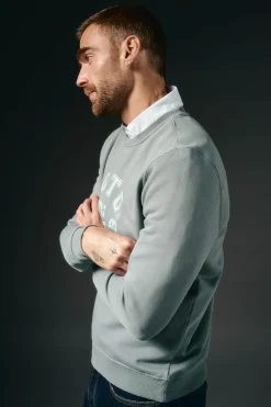 Hombre OOTO Sudaderas>Sudadera gráfica cuello caja