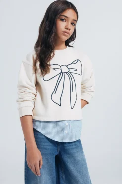 Niños Springfield Kids Camisetas|Sudaderas>Sudadera Lazo niña