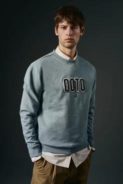 Hombre OOTO Sudaderas>Sudadera logo bordado