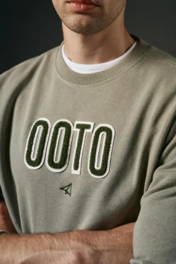 Hombre OOTO Sudaderas>Sudadera logo bordado