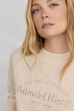 Mujer Pedro del Hierro Sudaderas>Sudadera logo bordado