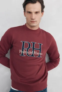 Hombre Pedro del Hierro Sudaderas>Sudadera logo cuello caja