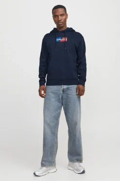 Hombre Jack & Jones Sudaderas>Sudadera logo frontal