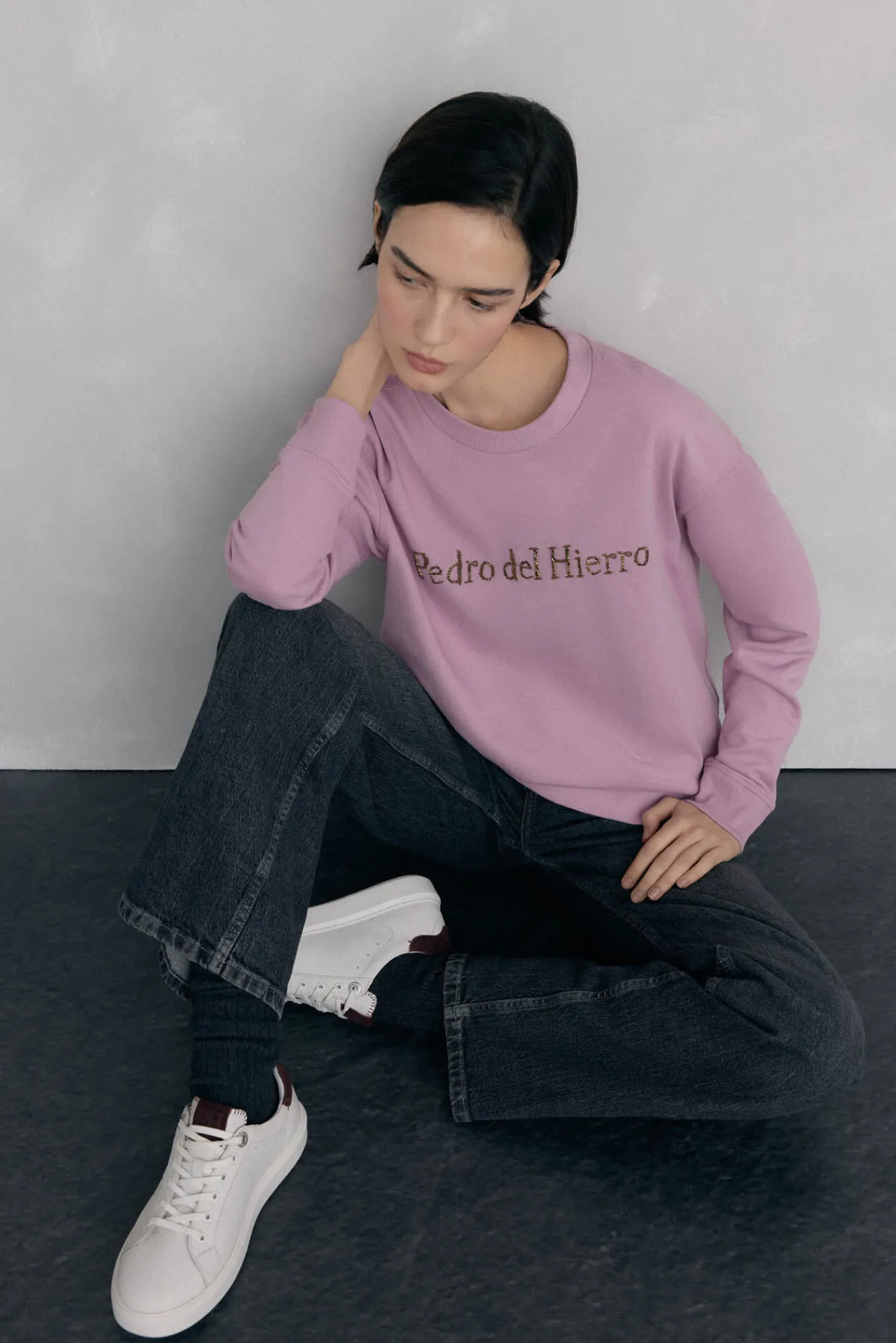 Mujer Pedro del Hierro Sudaderas>Sudadera logo pedreria