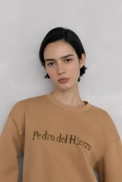 Mujer Pedro del Hierro Sudaderas>Sudadera logo pedreria