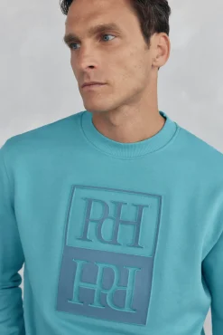 Hombre Pedro del Hierro Sudaderas>Sudadera logo relieve