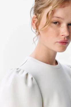 Mujer Object Sudaderas>Sudadera manga abullonada