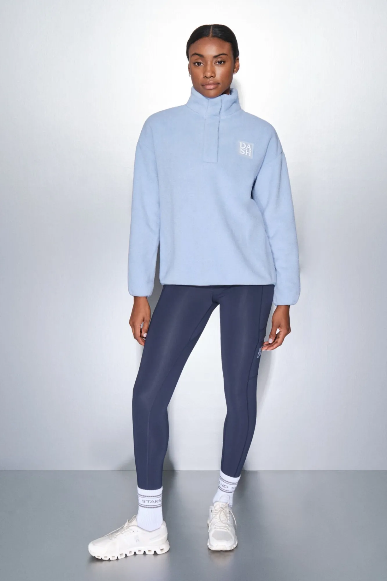 Mujer Dash and Stars Deporte|Sudaderas>Sudadera polar cremallera bebé