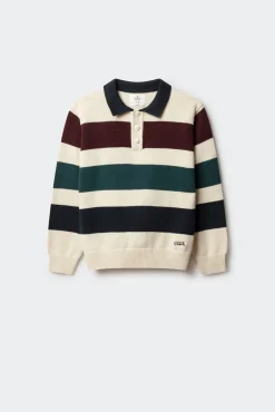 Niños Springfield Kids Jerséis|Sudaderas>Sudadera polera rayas niño