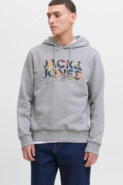 Hombre Jack & Jones Sudaderas>Sudadera regular fit estampada