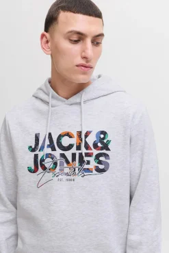 Hombre Jack & Jones Sudaderas>Sudadera regular fit estampada