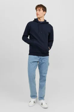 Hombre Jack & Jones Sudaderas>Sudadera relaxed fit capucha