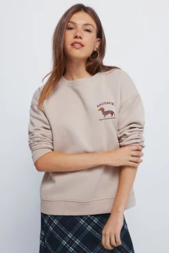 Mujer Springfield Sudaderas>Sudadera "Sausage" perro