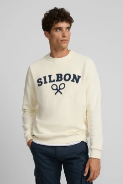 Hombre Silbon Sudaderas>Sudadera raqueta media
