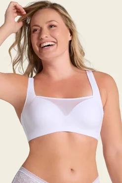 Mujer Leonisa Ropa Interior>Sujetador brastop con buen cubrimiento de sisa y espalda