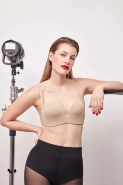 Mujer Gisela Ropa Interior>Sujetador desmontable escote extremo