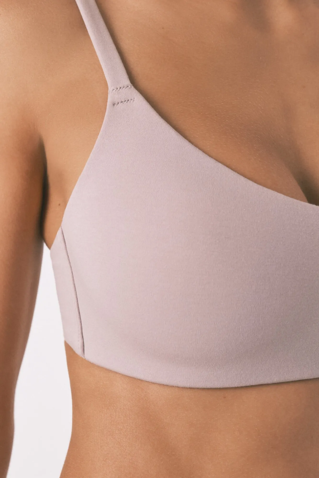 Mujer Women'secret Ropa Interior>Sujetador tipo top algodón beige