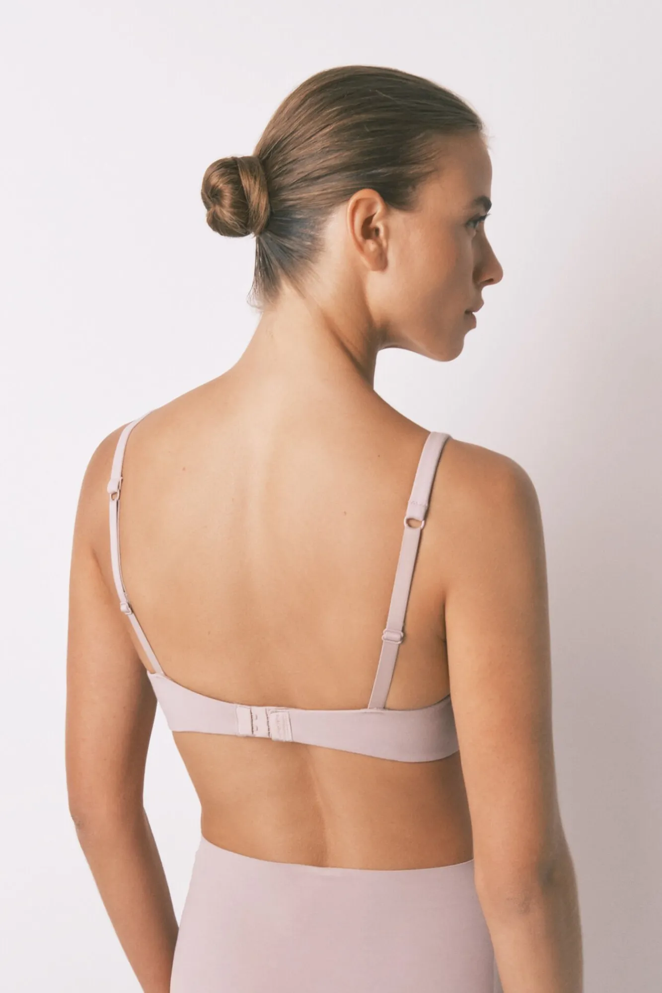 Mujer Women'secret Ropa Interior>Sujetador tipo top algodón beige