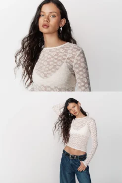 Mujer High Spirits Camisetas|Blusas>Top Ashen