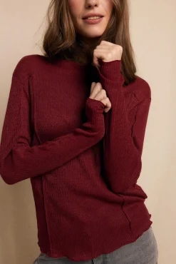 Mujer Slowlove Camisetas|Blusas>Top básico melange