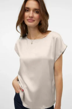 Mujer Vero Moda Camisetas>Top de manga corta