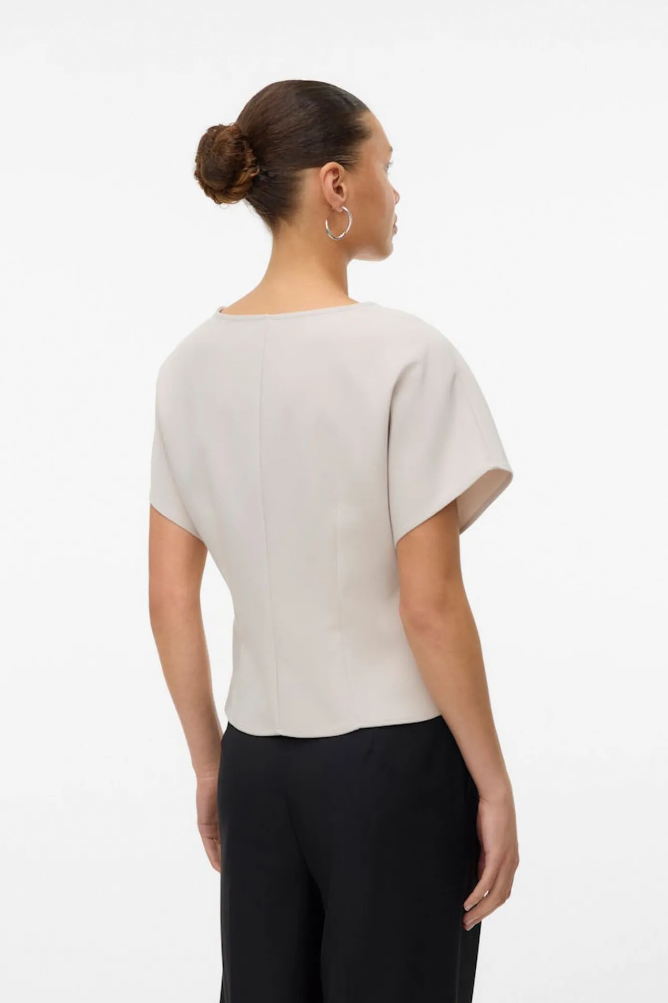 Mujer Vero Moda Camisetas>Top de manga corta murciélago