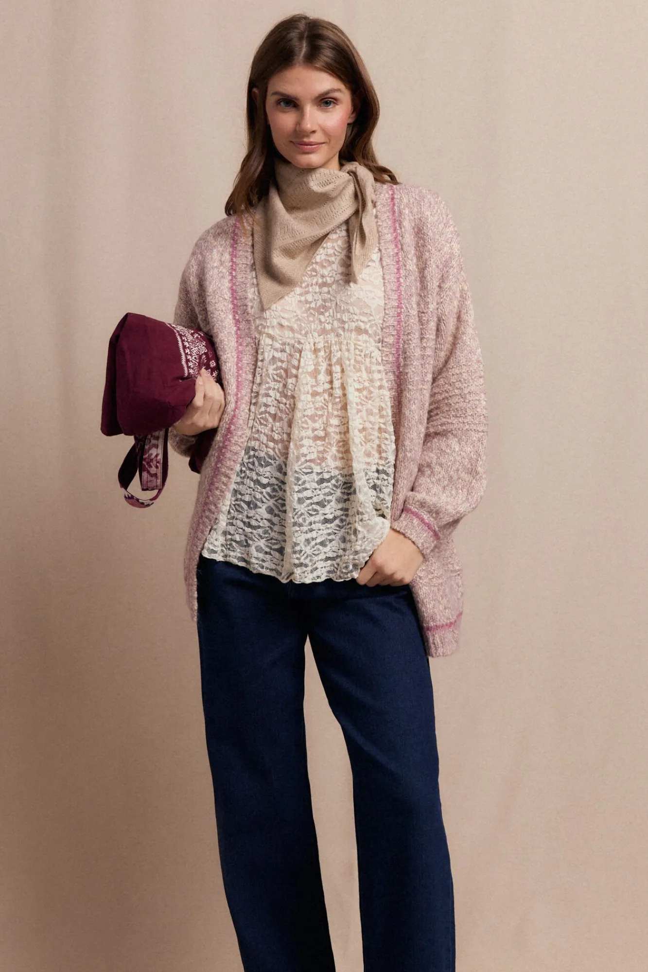 Mujer Slowlove Camisetas|Blusas>Top encaje capa