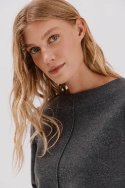 Mujer Cortefiel Camisetas>Top escote chimenea