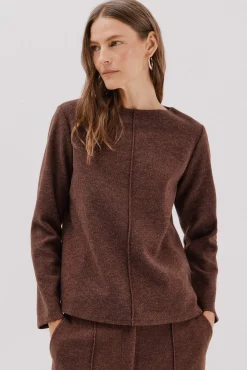 Mujer Cortefiel Camisetas>Top escote chimenea