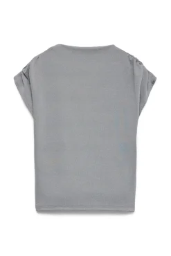 Mujer Vero Moda Camisetas>Top escote Perkins lúrex