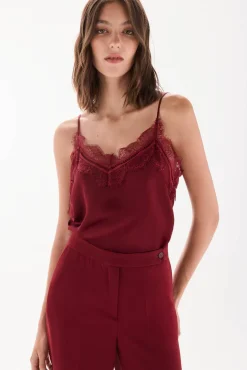 Mujer TFP by Tamara Falcó Camisetas>Top lencero