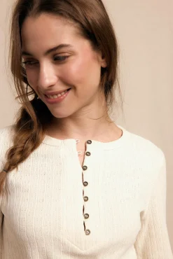 Mujer Slowlove Blusas>Top panadero estructura